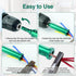 2pcs Wire Twister Tool for Drill, Wire Twisting Stripping Tools, 6mm Hex Shank Cable Twister Tool for Quick Stripping and Wrapping of Wire...