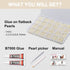 10000Pcs Ivory Flatback Pearls with B7000 Glue Kit for Crafts Crafting Shoes Nail Art Decoration Embellishment, Beige Half Round Flat Back Pearls ...