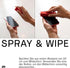 AM 2 in 1 Screen Cleaner Mist Spray - Versatile for Computers, Phones, iPads, Laptops, and Car Smart Screens, Refillable and Eco-Friendly, Include...