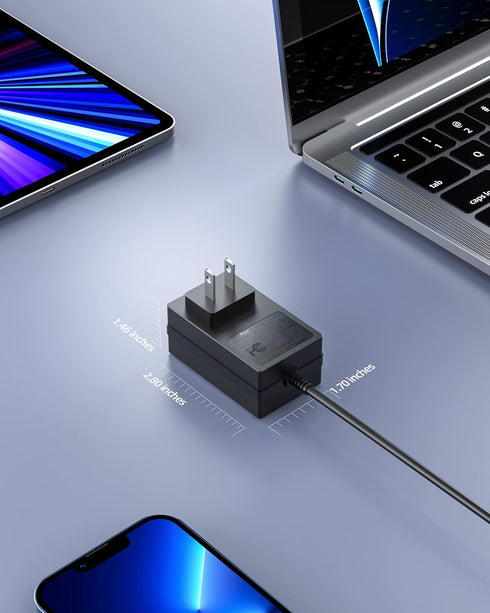 15V AC Charger Fit for Theragun Mini G4, Theragun Prime Massage Gun Replacement Power Adapter Supply Cord...