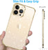 Compatible with iPhone 13 Pro Max Case, Clear Glitter Sparkle Bling Slim Bumper Cover Soft Shockproof Phone Cases for iPhone 13 Pro Max (6.7 inch)...