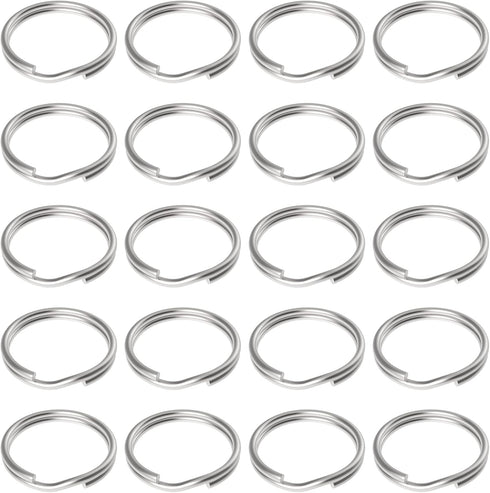 Pawfly 100 Pack 3/5 Inch Mini Split Jump Ring with Double Loops Small Metal Rings Connectors for Jewelry Necklaces Bracelets Earrings Crafts Ornam...