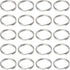 Pawfly 100 Pack 3/5 Inch Mini Split Jump Ring with Double Loops Small Metal Rings Connectors for Jewelry Necklaces Bracelets Earrings Crafts Ornam...