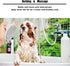 Microfiber Dog Towels for Drying Dogs, Dog Bath Brush & Towel Set, Super Absorbent,Machine Washable, Rubber Dog Wash Brush,Dog Shower Bathing Brus...