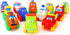 Big Mo's Toys Baby Cars - Soft Rubber Toy Car Set Small Vehicles for Babies and Toddlers - 12 Pieces...