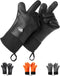 UNCO- Grill Gloves, Silicone Gloves Heat Resistant, Oven Gloves, BBQ Gloves, Meat Gloves, Barbecue Gloves, Grilling Gloves, Meat Gloves for Pullin...