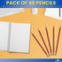 1InTheOffice Red Grading Pencils #2 Lead, Red Pre Sharpened Checking Pencils 48 Pack...