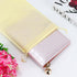 A5 PU Leather Cotton-Padded Binder 6-Ring Notebook Binder Cover with Gold Keychain for A5 Filler Paper, Refillable A5 Personal Planner Budget Bind...