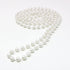 Skeleteen Faux White Pearl Necklaces - Pearl Beaded Necklace Party Favors - 12Pk...