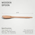 Made In Cookware - Wooden Spoon - Handcrafted for Thorough Mixing and Gentle Cookware Care - Crafted in Hungary...