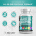 Clean Nutraceuticals St Johns Wort 10000mg Rhodiola Rosea 20000mg Holy Basil 3000mg Ashwagandha 6000mg - Mood Support for Women and Men with Vitam...