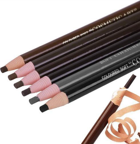 6 Pack Furniture Repair Kit Wood Touch Up Pen Wood Markers Repair Crayons Markers Filler Sticks Floor Table Door Cabinet Worktop Laminate Furnitur...