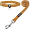 azuza Nylon Fall Dog collar and Leash set, Strong & Durable Basic Style Leash with Easy to Use Collar Hook, Available in Multiple Lengths for Smal...