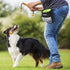Dog Treat Pouch, Dog Training Pouch Bag with Waist Shoulder Strap, Durable, Convenient Dog Training Accessory, Suitable for small and large dogs, ...
