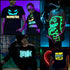 Glitter Glow in Dark Permanent Vinyl Iron on Shirts, Heflashor Glow in The Dark HTV Vinyl for Party Luminous Heat Transfer Vinyl Sheets Bundle, 12...