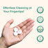 Eco-Friendly Cleaning Tablet Variety Pack - Multi-Surface, Glass & Bathroom Cleaner Refills, Compostable, Plant-Based, Family & Pet Safe - Sample ...