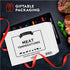 Levain & Co Meat Temperature Magnet - Beef, Poultry, Fish & Pork Cooking Temperature Chart - Vertical Meat Temperature Chart - Meat Temp Magnet Ki...
