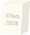Cream Card Stock Craft Paper, 230gsm Cream Paper for Cricut Machine, Invitations Print, Card Making, Scrapbook and DIY Crafts...
