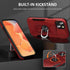 Case for iPhone 15 Plus Phone Case iPhone 15 Plus Case with Kickstand Ring Holder, with Camera Cover, with Magnetic Car Mount Function, for iPhone...