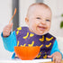 6Pcs Baby Feeding Bibs Waterproof Toddler Bib Set with Crumb Catcher Pocket Infant Adjustable Baby Teething Bib Babies Sleeveless Colorful Fruits ...