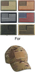 WZT Bundle 6 Pieces American Flag Tactical Morale Military Patch Set...