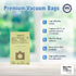 9 Vacuum Cleaner Bags for Sears Kenmore 5055 50557 50558 Panasonic C-5 C5 C Q...