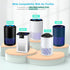 MK06 MK01 True HEPA Replacement Filter Compatible with AROEVE MK01 MK06 and Kloudi DH-JH01 Air Purifier- 2 Pack,Smoke Remover Version,2Pack...