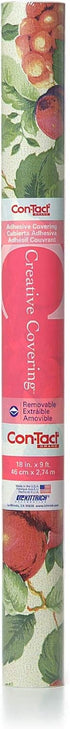 Con-Tact Brand Creative Covering, Self-Adhesive Shelf Liner, Multi-Purpose Vinyl Drawer Liner, Easy To Use And Apply, 18'' X 9', Sonoma...