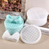 Bows Storage Box Mold Round Resin Box Molds with Lids Jewellery Organizer Casting Mold Epoxy Casting Silicone Mould DIY Resin Crafts Moulds for Ho...
