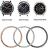 Bands Compatible with Samsung Galaxy Watch 46mm / Gear S3 Frontier/Classic, 22mm Bling Rhinestone Diamond Metal Strap with Bezel Ring Cover Replac...