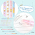 20 Pack Mechanical Pencils Kawaii Stationary Cute Mechanical Pencil Mixed 0.5mm 0.7mm 0.9mm Kawaii Pencil for School Office Home Supplies, Some wi...