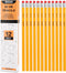 Pencils 12Pack Pencils #2, Number 2 Pencils Bulk, Wood Pencils for Kids Sketching Drawing, Yellow HB No 2 Pencils with Erasers, Classroom Must Hav...