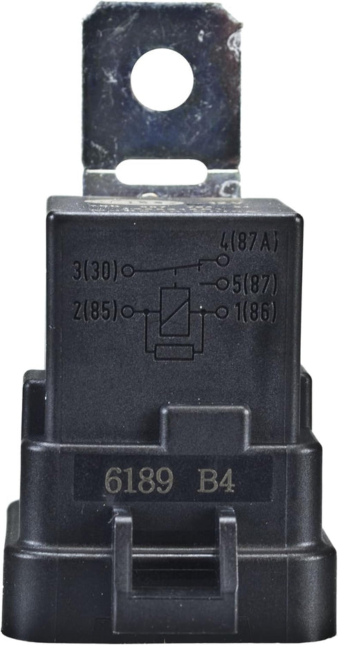 HELLA 007794311 12V 20/40 Amp SPDT RES Relay with Weatherproof Bracket, Multi...