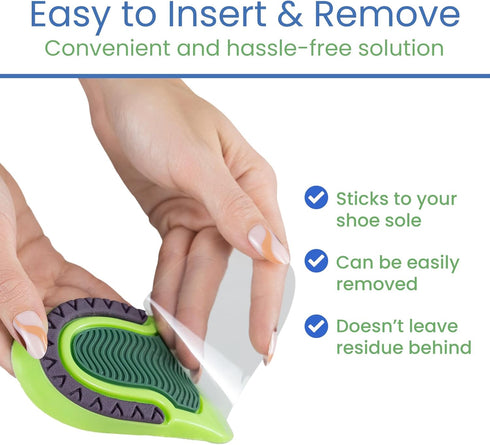 Gel Heel Cups for Pain Relief (Pair) - Shock Absorbing Pads for Plantar Fasciitis, Achilles Tendonitis, Bone Spurs, Flat Feet - Heavy Duty Cushion...