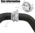 24pcs 1/2Inch Clamp Type Cable Connectors for Metallic Conduit Protect Cables Silver-Zinc...
