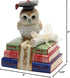 Cosmos Gifts 80129 Owl Graduate Musical Ceramic Figurine, 4-1/8-Inch, Ivory...
