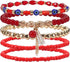 Twinfree 30Pcs Anklet Bracelets for Women Handmade Beads Anklets Bohemian Beach Beads Ankle Bracelets Set for Girls...