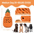 Indestructible Dog chew Toys: Puppy Toys with Pineapple Flavored - Pineapple Dog Toys for Aggressive Chewers Medium Breed....