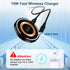 15W Magnetic Wireless Charger Pad for iPhone 15/15 Pro/15 Plus/15 Pro Max/14 13 12,Samsung Galaxy S24 S23 S22 S21 Z Fold 5 Flip 5 Ultra FE, Fast M...