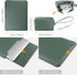 13 14 Inch Laptop Sleeve Case Waterproof Leather Case with Adjustable Stand Compatible with MacBook Pro 14 2021 MacBook Air 13 M1 M2 2022-2018 Mac...