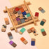 DanLingJewelry 50 pcs Random Color Resin and Walnut Wood Charms Rectangle Charms for Jewelry Making DIY Craft 20.5x10mm...