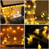 Metaku Globe Fairy Lights Battery Operated 33ft 80LED String Lights with Remote Waterproof Indoor Outdoor Hanging Decorative Christmas Lights for ...