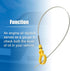 uxcell 1 Pcs Engine Oil Dipstick Engine Oil Fluid Level Dipstick for Ford Taurus 3.0L V6 2002-2006 No.5L8Z6750AA...