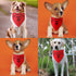 Emotional Support Animal Dog Bandana Funny Dog Bandana Puppy Bandana Triangle Bibs Scarf Accessories for Small Medium Dogs Pets...