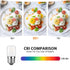 T28 1W E26 Small LED Edison Night Light Bulb Low Watt Vintage Edison Tube Bulb 2700K Warm White 15 Watt W/Frosted Glass for Refrigerator Freezer C...