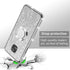 Case for Moto G Power 2021, for Motorola G Power 2021 Phone Case with Ring Kickstand Lanyard Shockproof Protection Cute Soft Glitter Cover Case fo...