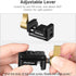 NATO Clamp, NATO Rail Lock Clamp Quick Release with 1/4" 3/8" ARRI Thread, Standard NATO Clamp for Camera Cage Friction Arm Ballhead Cold Shoe Mon...