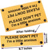 Please Don’t Pet I'm a Little Anxious Dog Leash Wrap Anxious Dogs Leash Sleeve (Little Anxious sleeve)...