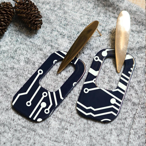 2 PCS Circuit Board Silk Screen Stencil 8.5x11 Inch Reusable Adhesive Stencil Circuit Stencil Patterns for Painting Background Mesh Adhesive Scree...