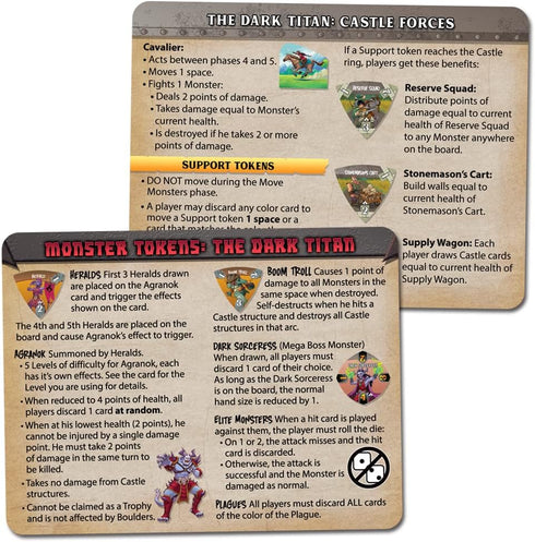 The Dark Titan ?Castle Panic Expansion ?Board Game for Adults and Family ?Cooperative Board Game ?Ages 8+ ?for 1 to 6 Players...